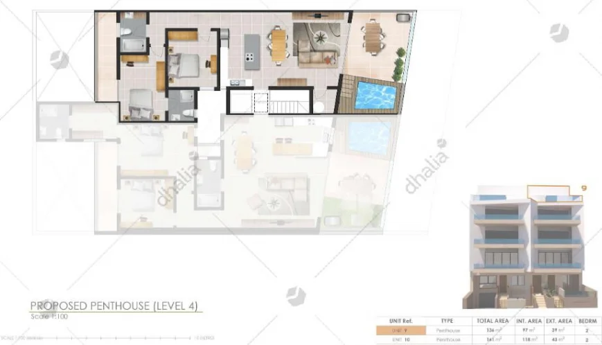 Penthouse Mosta P000228725